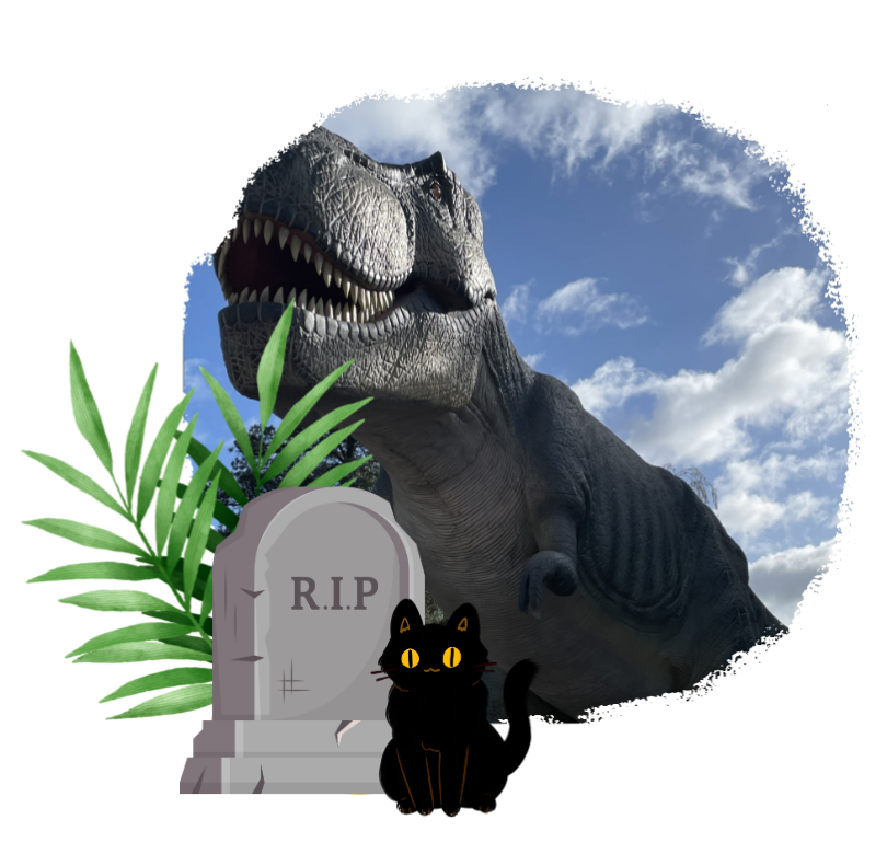 Halloween Dino Grave