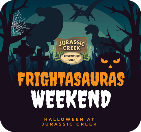 Jurassic Creek - Event Image (frightasaurus weekend)
